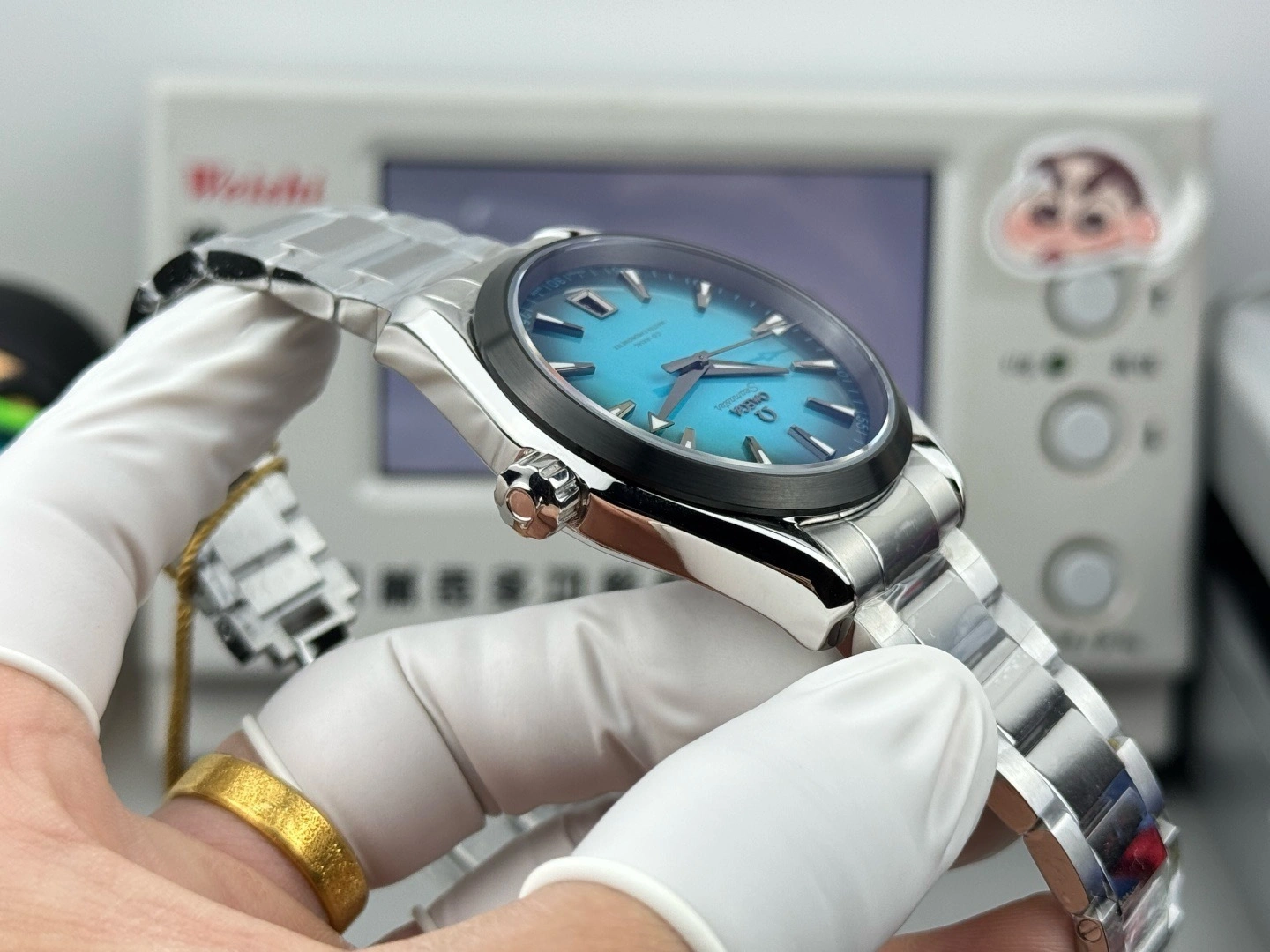 CBD Factory Omega Seamaster Aqua Terra 150M 41mm Gradient Turquoise Dial (220.10.41.21.03.006) 1:1 Super Clone – DD8900 Movement Bold 236